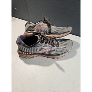 Brooks Adrenaline GTS 20 Women's Sz 9.5 M (B) Running Shoes Sneakers Gray (S54)